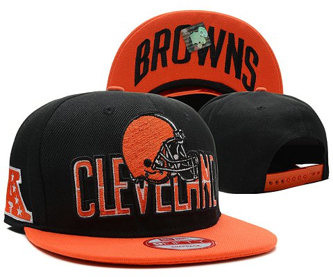 Cleveland Browns NFL Snapback Hat SD1